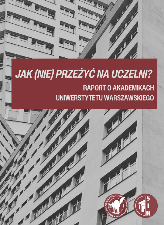 Okładka Raport o akademikach UW