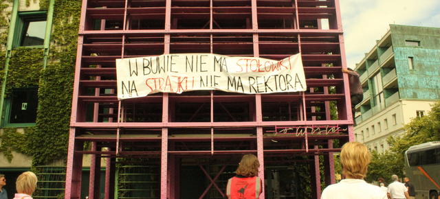 Tydzień strajku na UW: gdzie jest rektor Nowak?