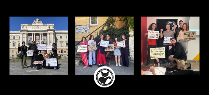 In solidarity from Ukraine