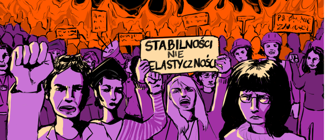 Postulaty ogólnopolskiego protestu DOŚĆ WYZYSKU MŁODYCH