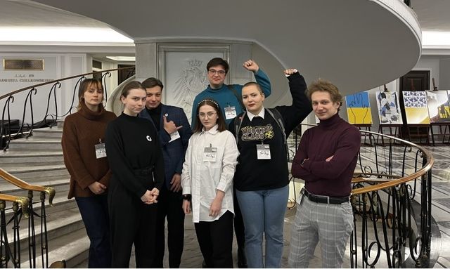 Reprezentacja kół młodych na spotkaniu Parlamentarnego Zespołu ds. Młodzieży