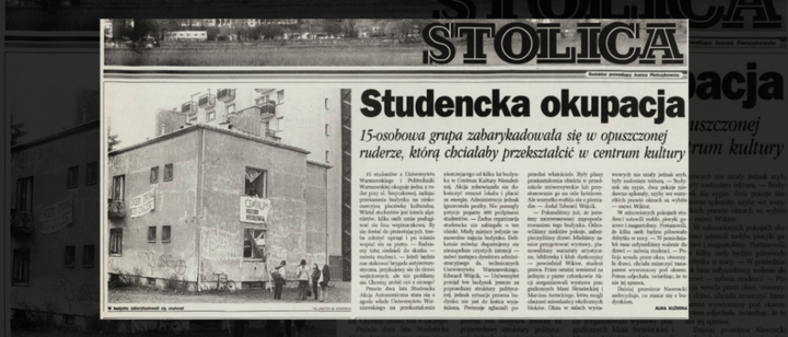 30. rocznica studenckiej okupacji na Smyczkowej. Kultura studencka dalej w kryzysie?