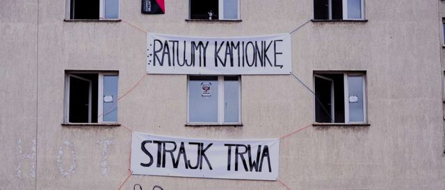 Pracownice i pracownicy uniwersytetów murem za okupującymi DS „Kamionka”!